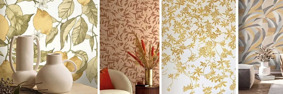 warm wallpaper details